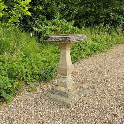 Large Vintage Bird Bath