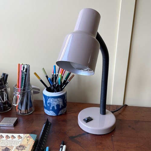  1970'S Taupe Desk Lamp 