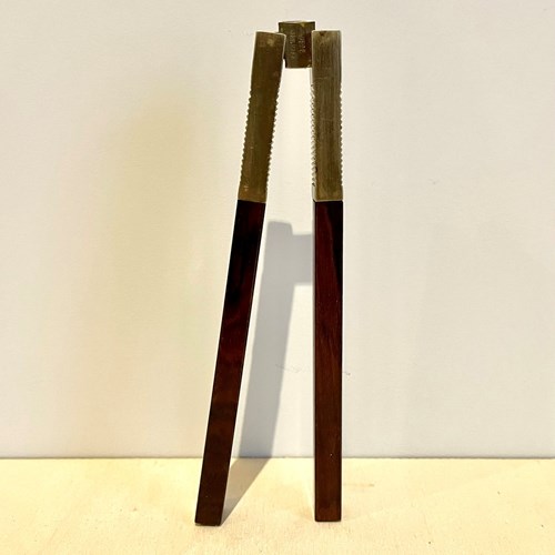 Midcentury Nutcracker In Ebony And Brass By Hepe 