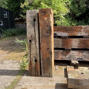 Sea Defence Timber Obelisks And Pli...