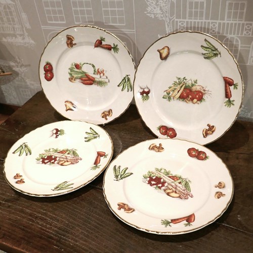 French Vegetable Plates 