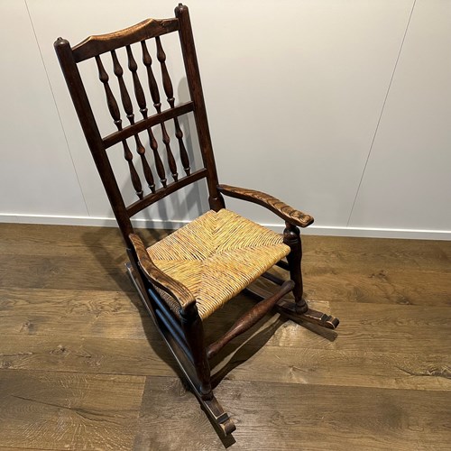Lancashire Spindle-Back Rocker