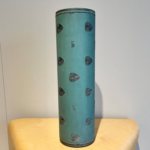 Vintage Wallpaper Print Roller 