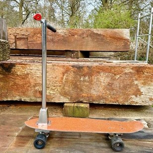 1970’S Kicktail Skateboard Scooter