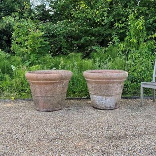 Large Italian Terracotta Planters