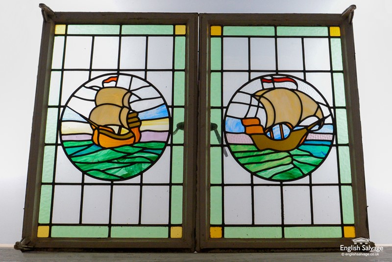 1930s galleon stained glass windows-english-salvage-b2869-5-main-637692942463409967.jpg