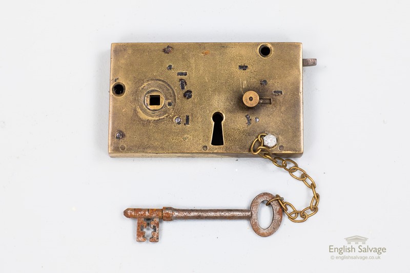 Early 19th century brass lock with key-english-salvage-b3191-2-main-637704313216903975.jpg