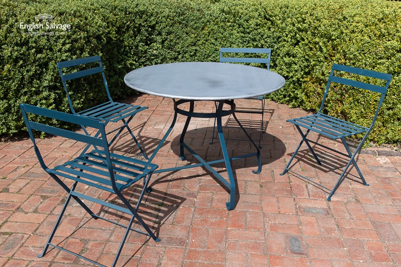 Circular bistro garden table and six chairs-english-salvage-b3922-2-main-637919283903462640.JPG