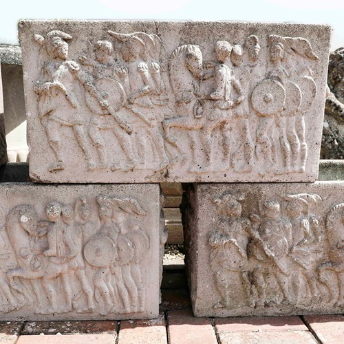 Reclaimed figurative reclaimed troughs