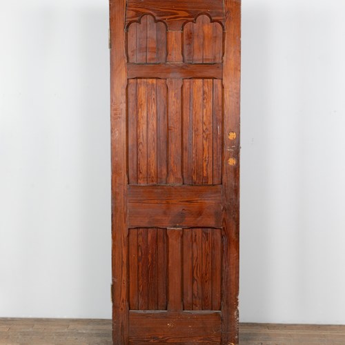 Victorian Gothic Pitch Pine Door