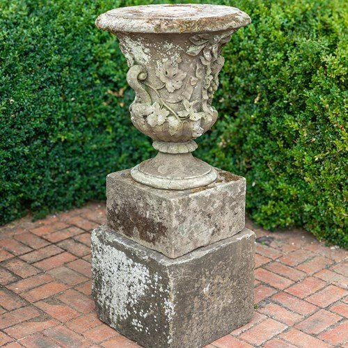 Rare Antique Georgian Stone Urn Or Finial