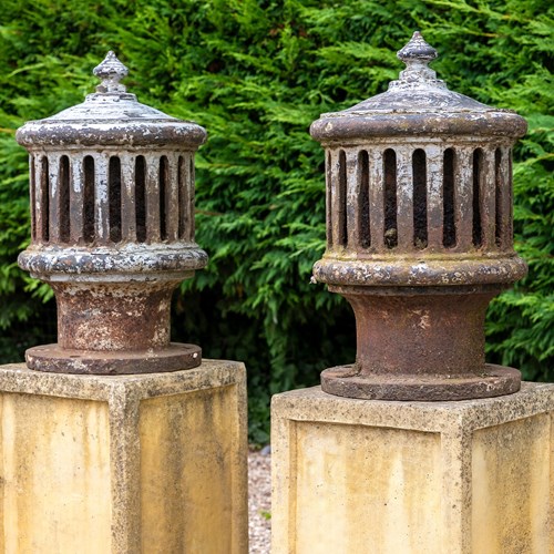 Reclaimed Cast Iron Finials Or Vents