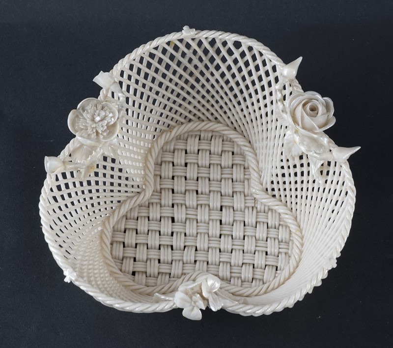 Early belleek lattice basket, circa 1880's-epilogue-one-antiques-dsc02041-main-638028901519773095.JPG