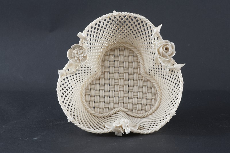 Early belleek lattice basket, circa 1880's-epilogue-one-antiques-dsc02046-main-638028901794769250.JPG