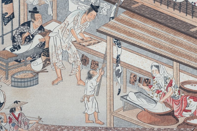 Artisans At Work, Japanese Woodblock After Kano Yoshinobu-epilogue-one-antiques-dsc02899-main-638057505551534223.jpg
