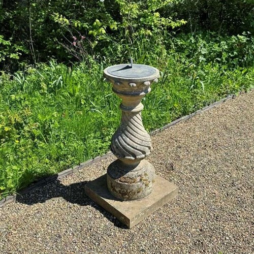 Large Barley-Twist Sundial