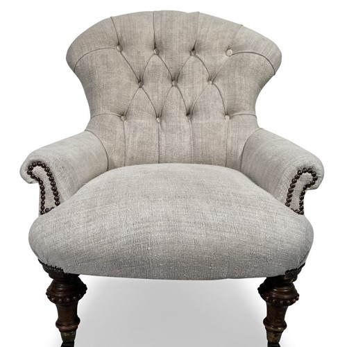 Buttoned Armchair