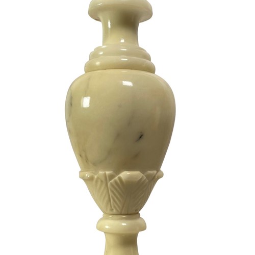 Small Carrera Marble Table Lamp