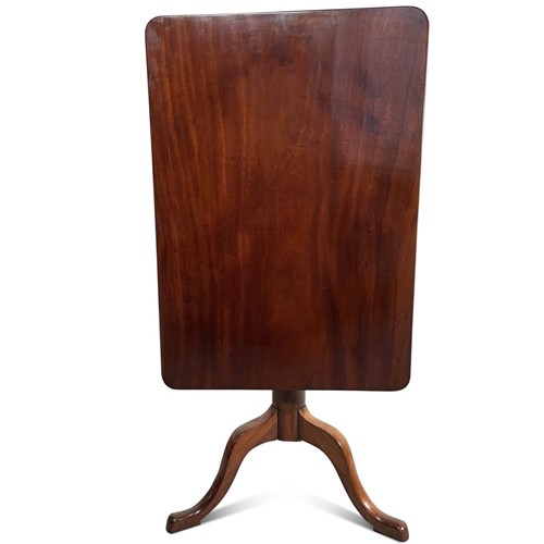 Mahogany Tilt Top Table