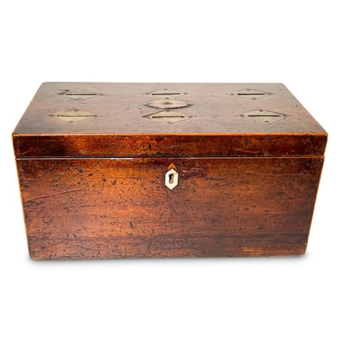 Mahogany And Pine Collection Box