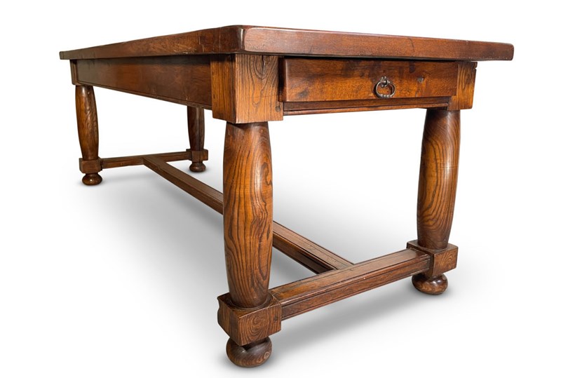 Chestnut Dining Table With Two End Drawers-fontaine-decorative-fon5732-c-webready-main-638221541731600242.jpg
