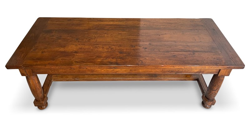 Chestnut Dining Table With Two End Drawers-fontaine-decorative-fon5732-g-webready-main-638221541749099555.jpg