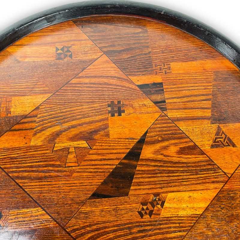 Circular Geometric Parquetry Oak Serving Tray With Ebonised Gallery-fontaine-decorative-fon5928-f--webready-main-638338121489994589.jpg