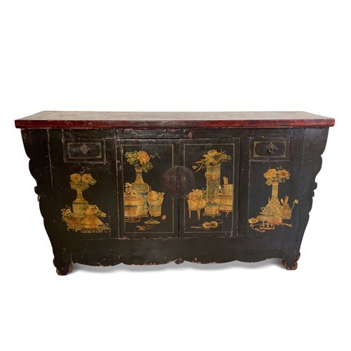 Lacquered Chinese Export Buffet 