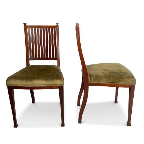 Pair Liberty & Co.Side Chairs