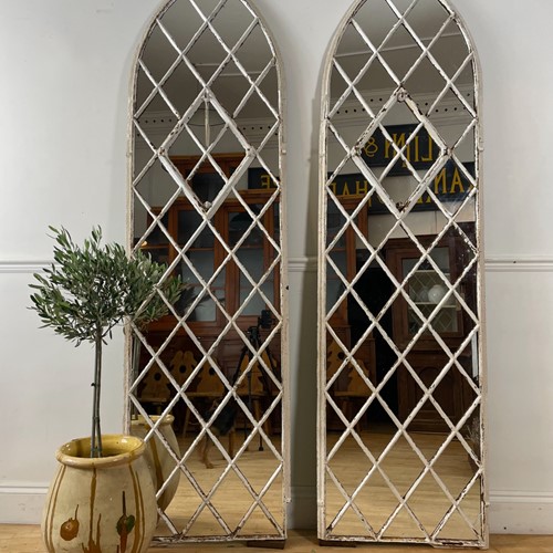 Tall church window mirror