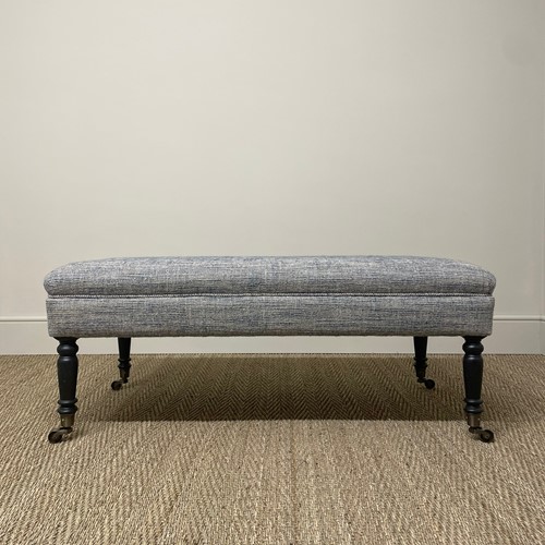 Handmade Newly Upholstered Footstool