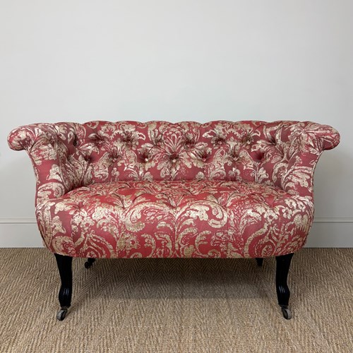 Antique Petite French Napoleonic Sofa