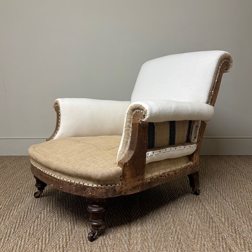 Cornelius V Smith Deep Seated English Armchair