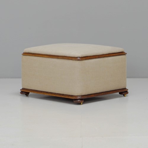 Upholstered Footstool/Ottoman