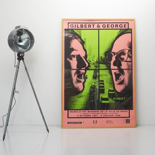 Gilbert & George Museum Poster 'Street'