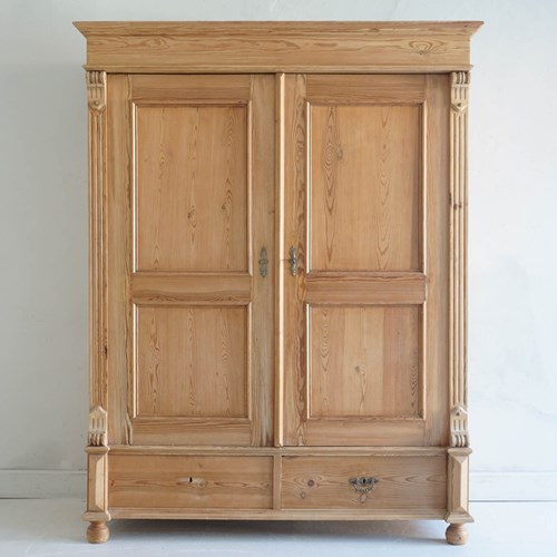 Antique Continental Wardrobe (Knockdown)