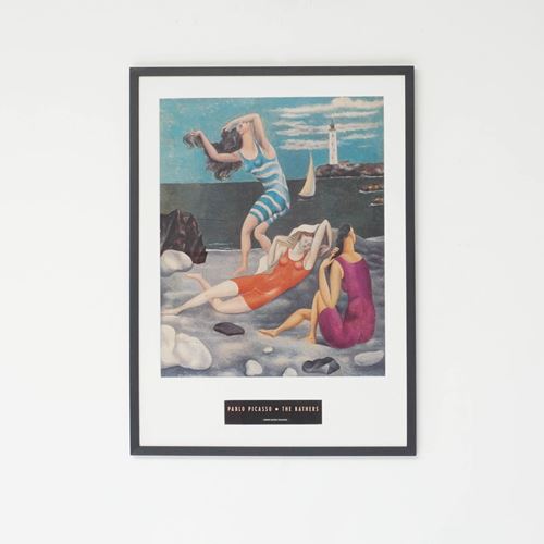 The Bathers, 'Les Baigneuses' Framed Picasso Poster