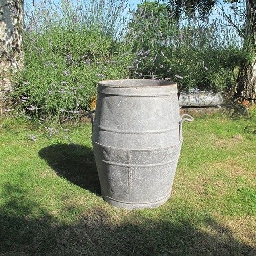 Galvanised Tub Planter No1