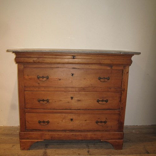 Antique Pine Chest Of Drawers