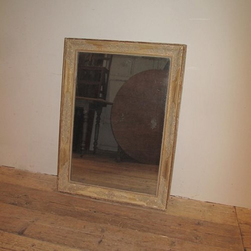 Large Early Antique Mirror