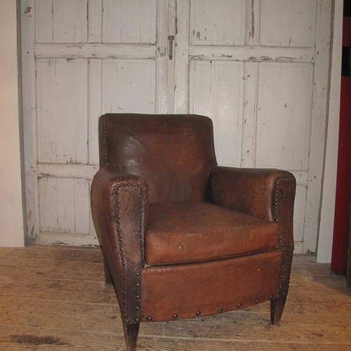 Antique Leather Chair