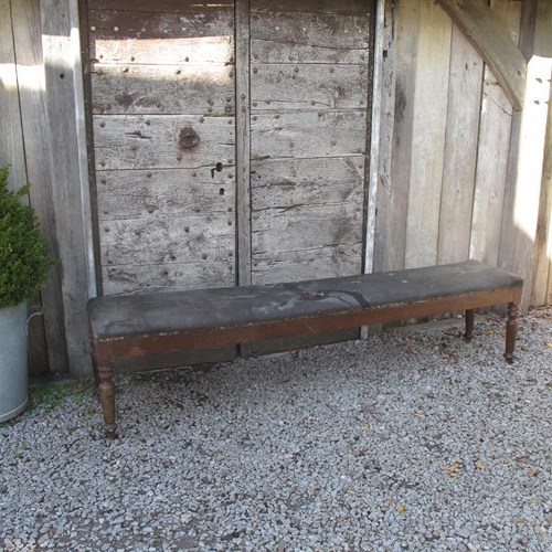 Large Antique Window Seat