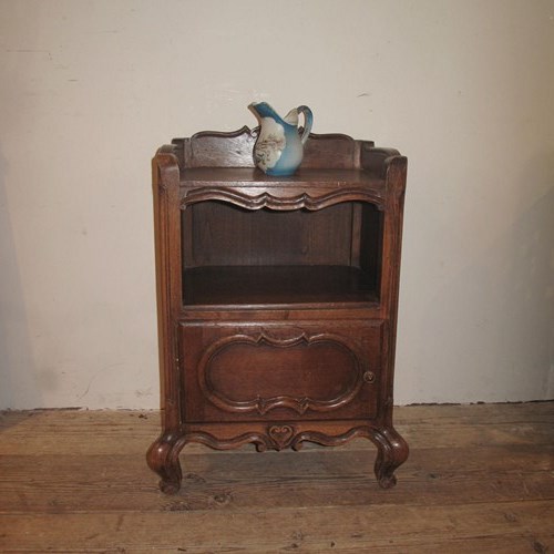 Oak Bedside Cabinet