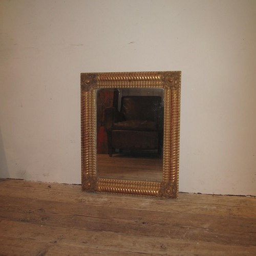 Antique Gilded Mirror