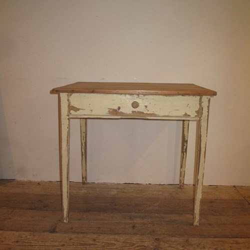 Antique Painted Pine Table