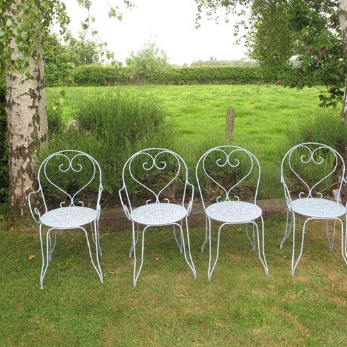 Four Garden Chairs 