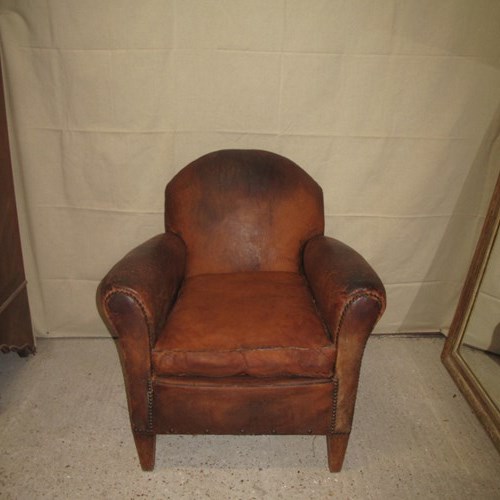 Leather Club Chair