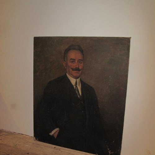 Oil On Canvas Maria Salkin-Lambiotte 1872-1930