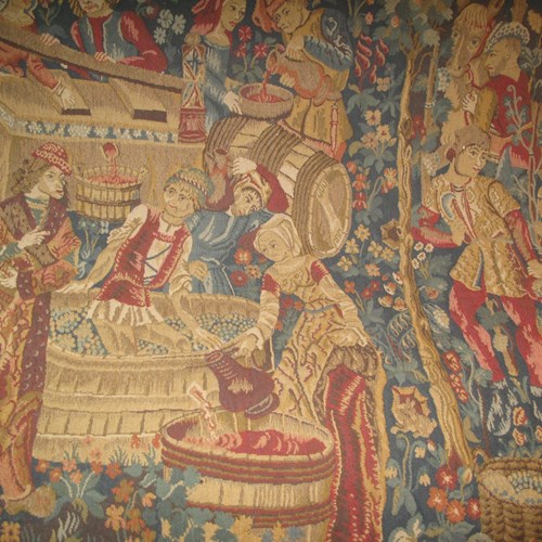 Large Vineyard Tapestry