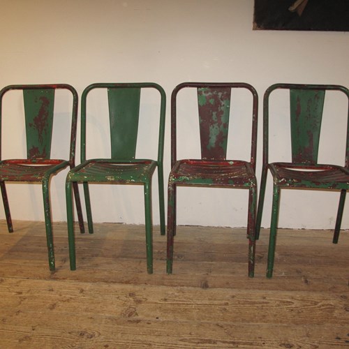 Mid Century Stacking Chairs